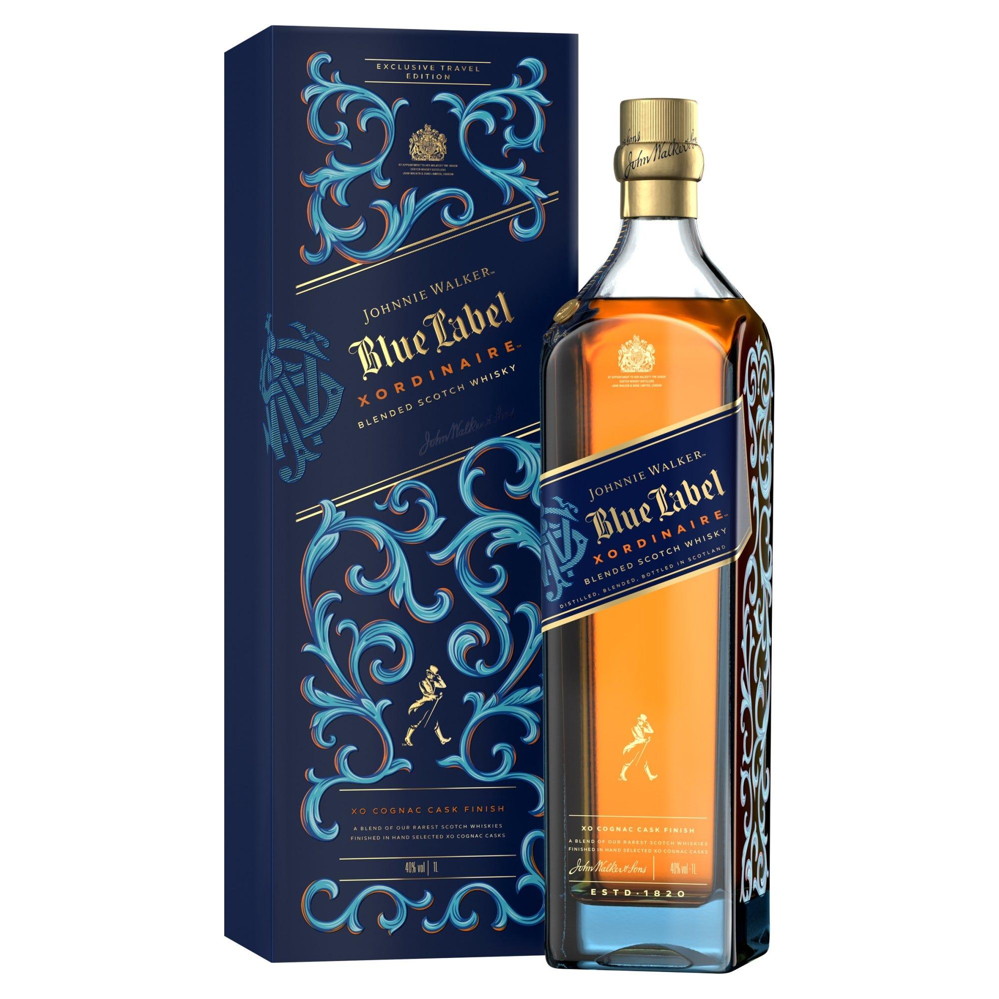 Blue Label Xordinaire Blended Scotch Whisky 1L Travel Retail Exclusive 1 l