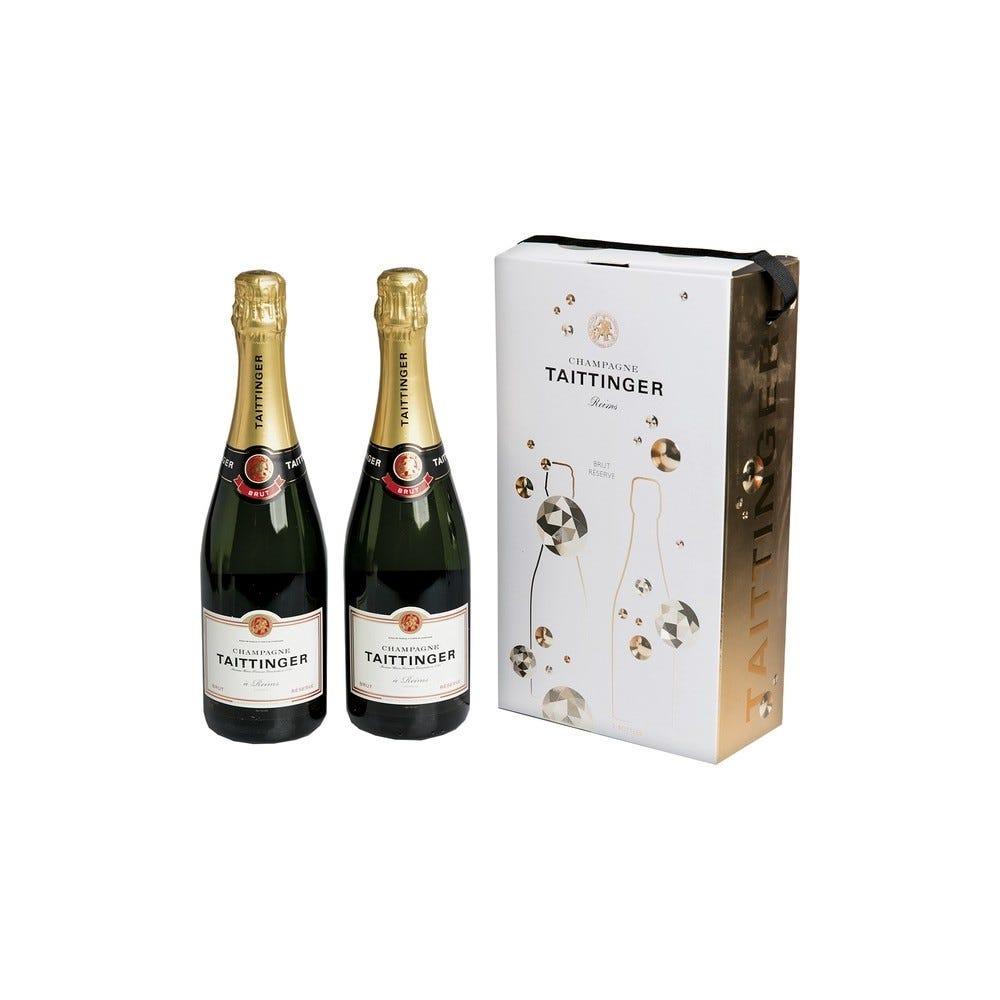 TAITTINGER Brut Réserve 750ml 2本セット Extime - Taittinger Brut Réserve - Twinpack 2 bottles