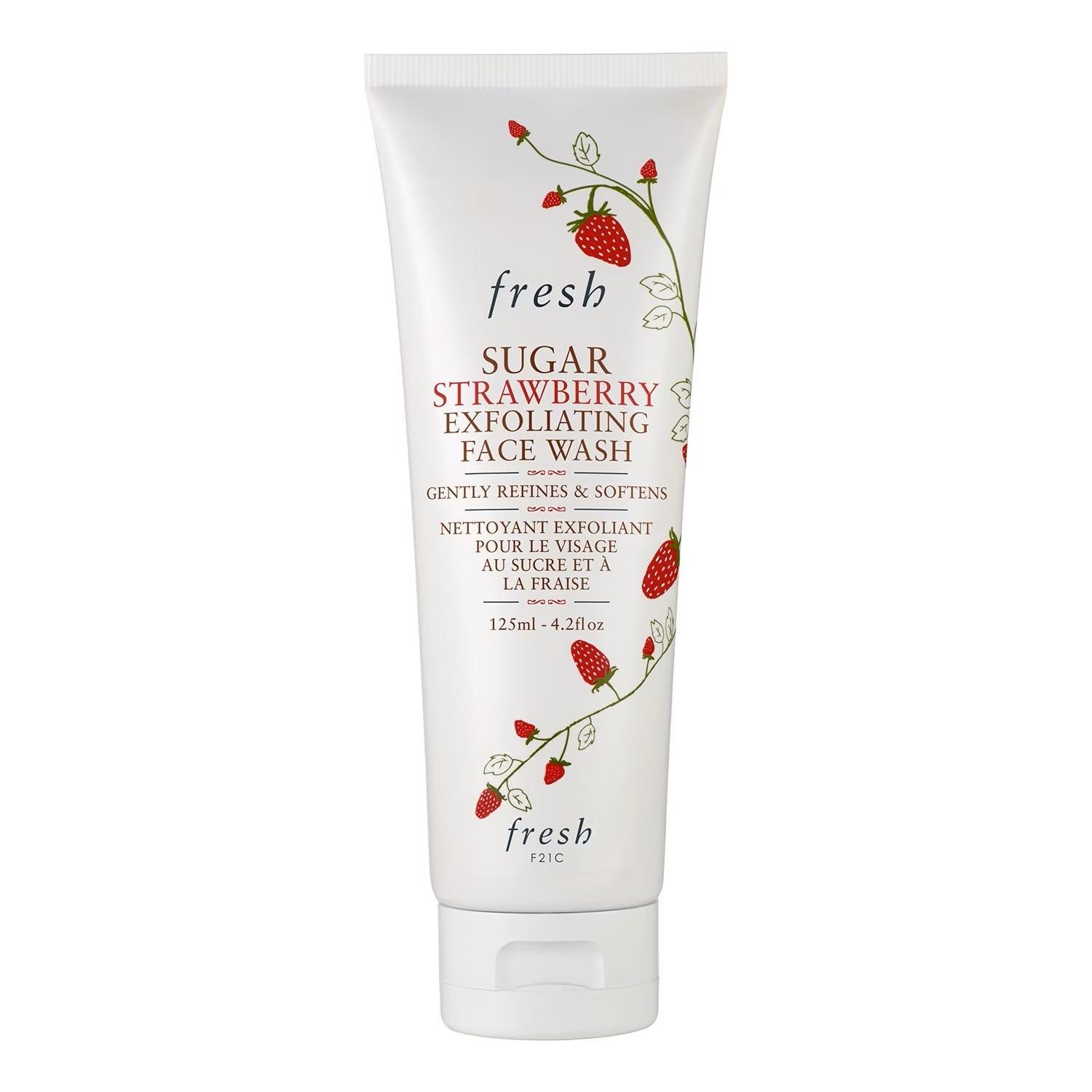 Strawberry Exfoliating Face Wash-125 ml