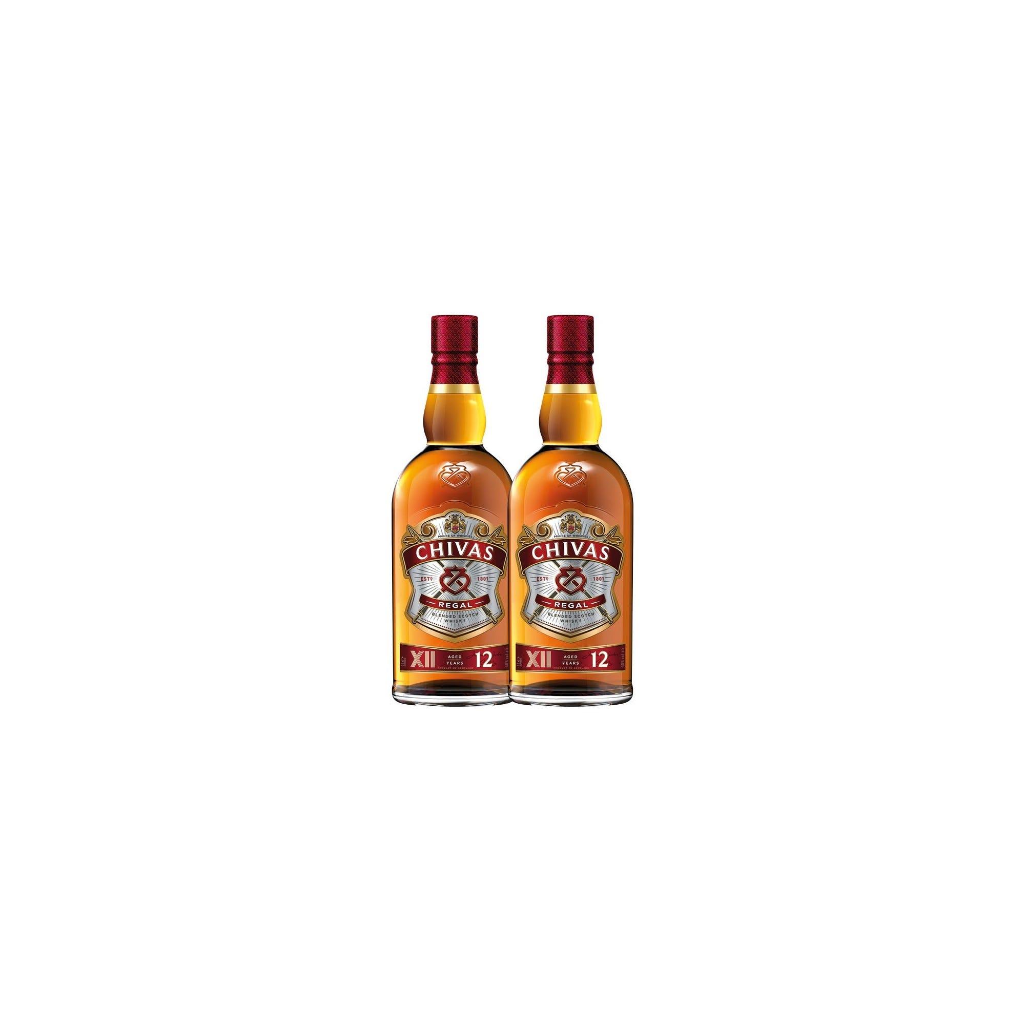 Extime - Chivas Twin-Pack - Blended Scotch Whisky - Aged 12 Years