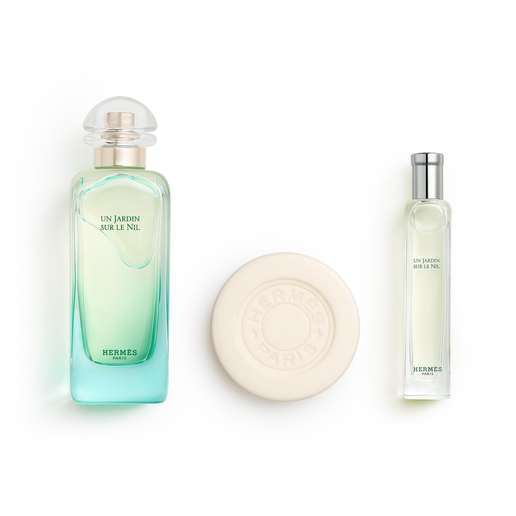 HERMÈS UN JARDIN SUR LE NIL セット Un Jardin sur le Nil Eau de toilette gift set, Limited