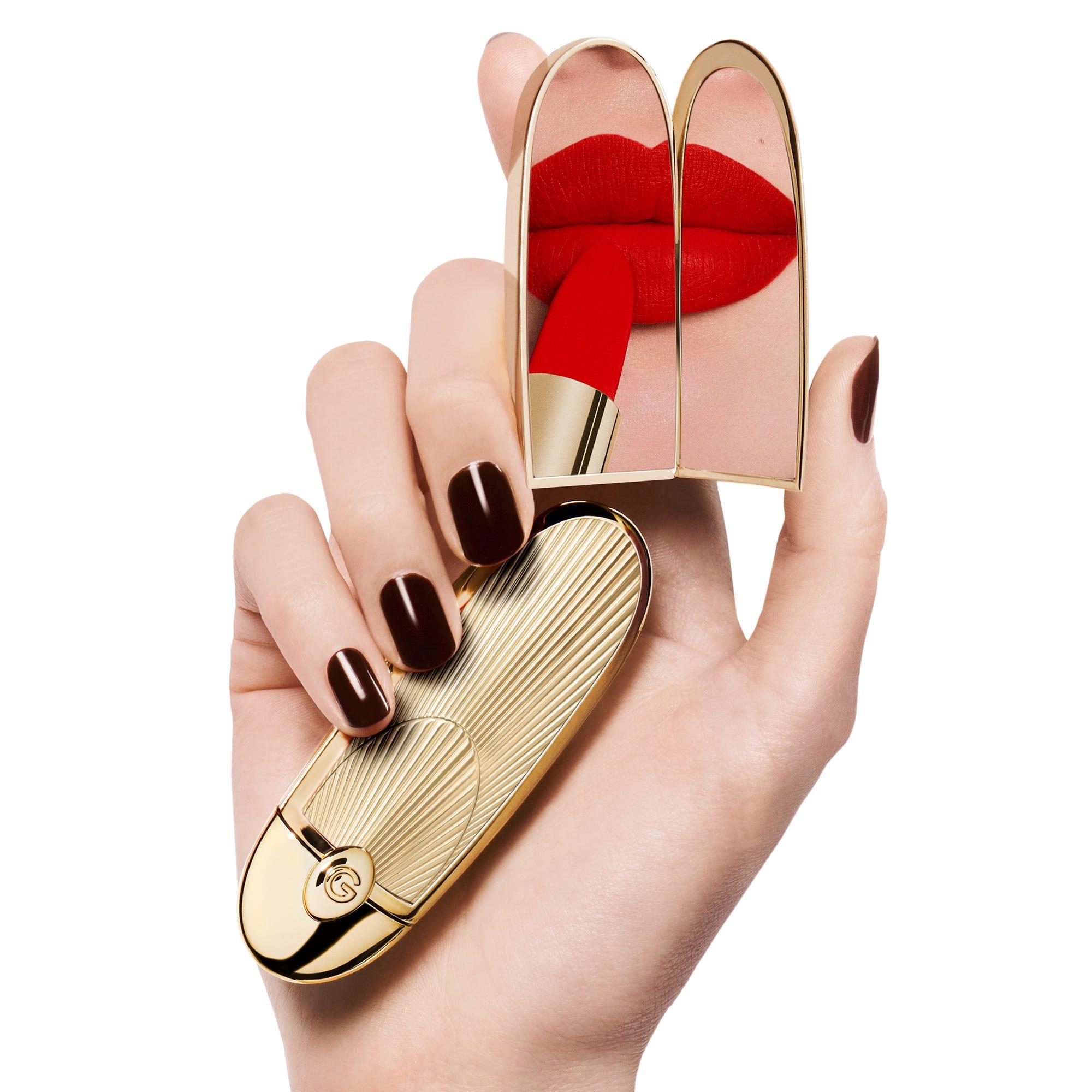 GUERLAIN ROUGE G ダブルミラーケース付き GUERLAIN Rouge G The Double Mirror Jewel Lipstick Case