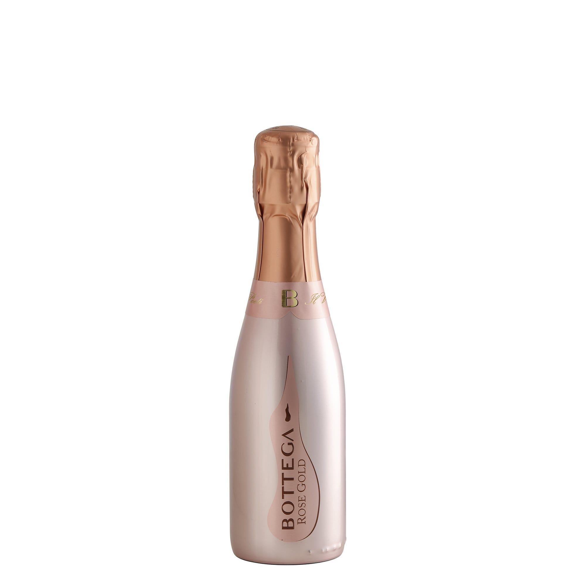 Bottega Rosé Gold Sparkling Pinot Noir Mini Bottle 20 cl