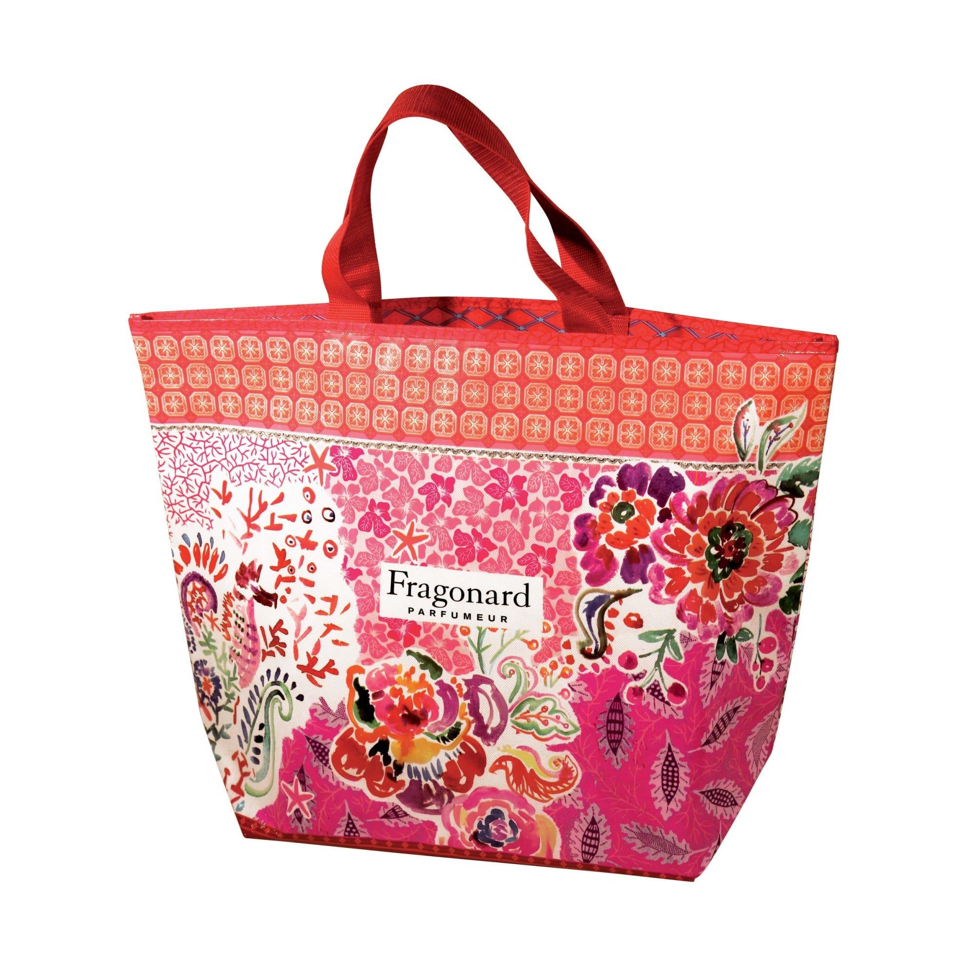 Fragonard's garden shopping bag-