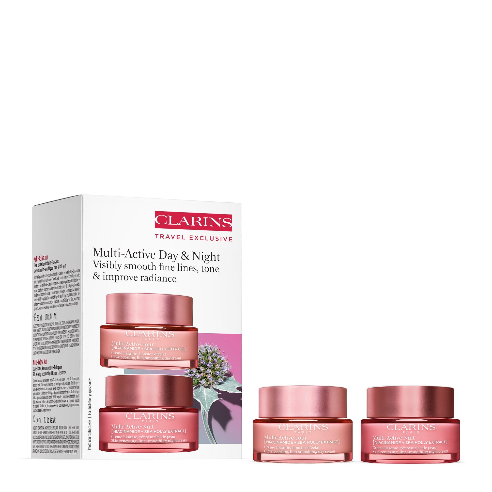 Extime - Clarins Multi-active Day & Night Travel Retail Set