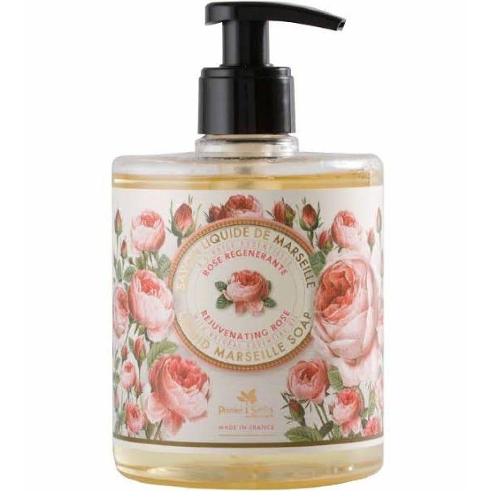 Liquid Marseille Soap Rejuvenating Rose-500 ml