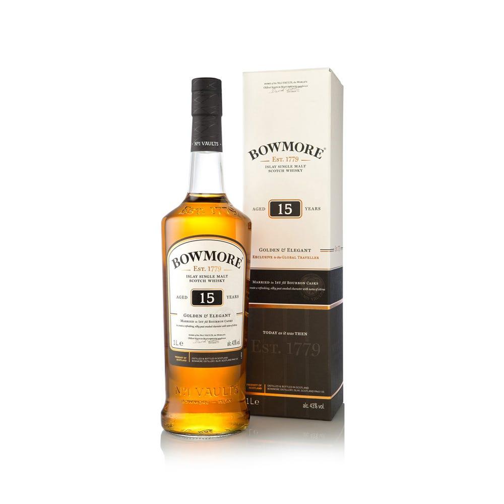 Bowmore 15yo Single Malt 1 l