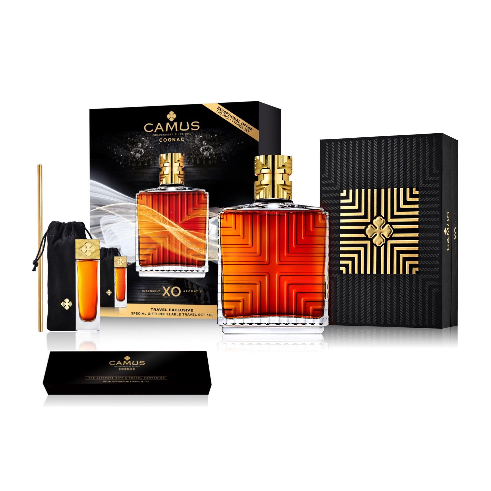 Extime - Camus COGNAC CAMUS XO travel set with gift box