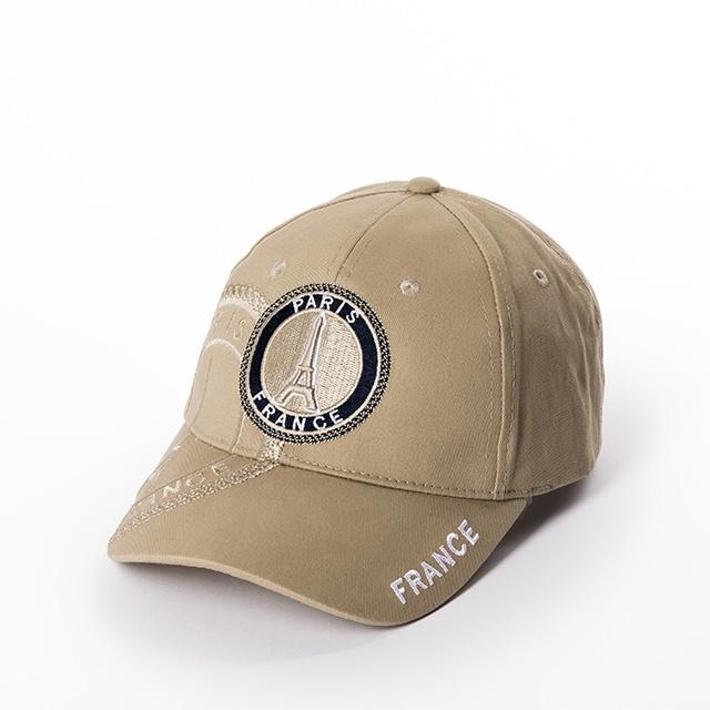 Extime Souvenir de Paris Paris eiffel tower shadow beige cap