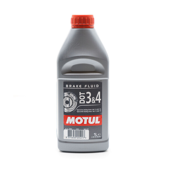 Liquide de frein DOT 3 & 4 BRAKE FLUID 1L MOTUL