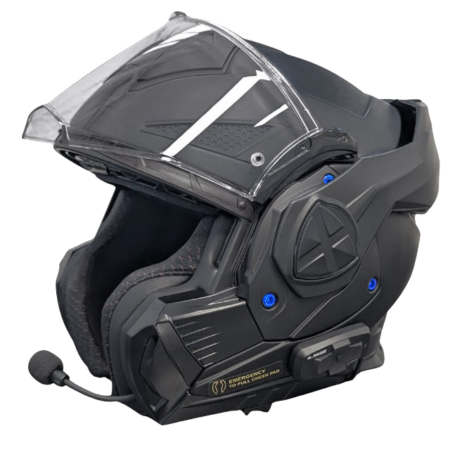 Casque FF901 ADVANT X avec Intercom 4X intégré - Édition Exclusive - Coloris noir LS2