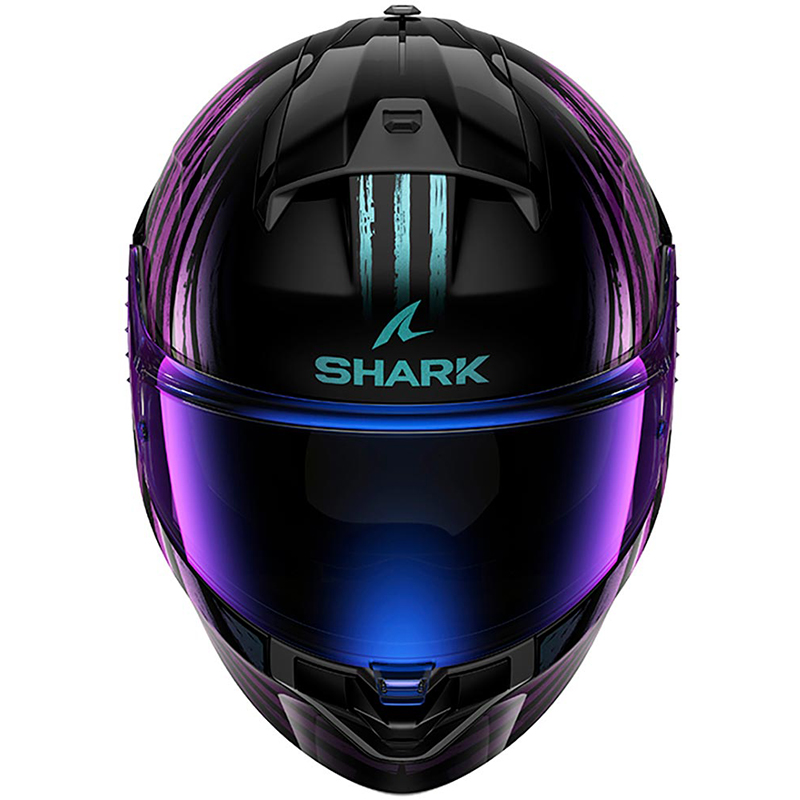 Casque Moto Intégral Shark RIDILL 2 BLANK Noir - Confort Et Sécurité Optimal