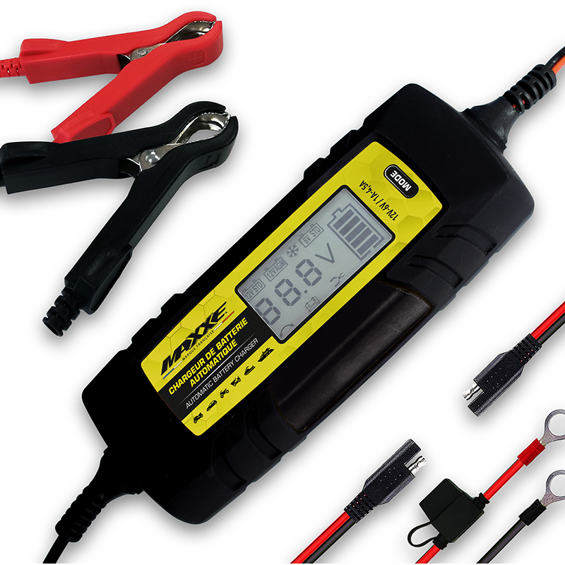 Chargeur Batterie polyvalent 6-12V / 1A-4,5A