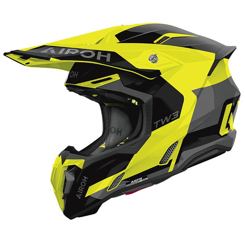 Casque cross TWIST 3 FANCY YELLOW GLOSS