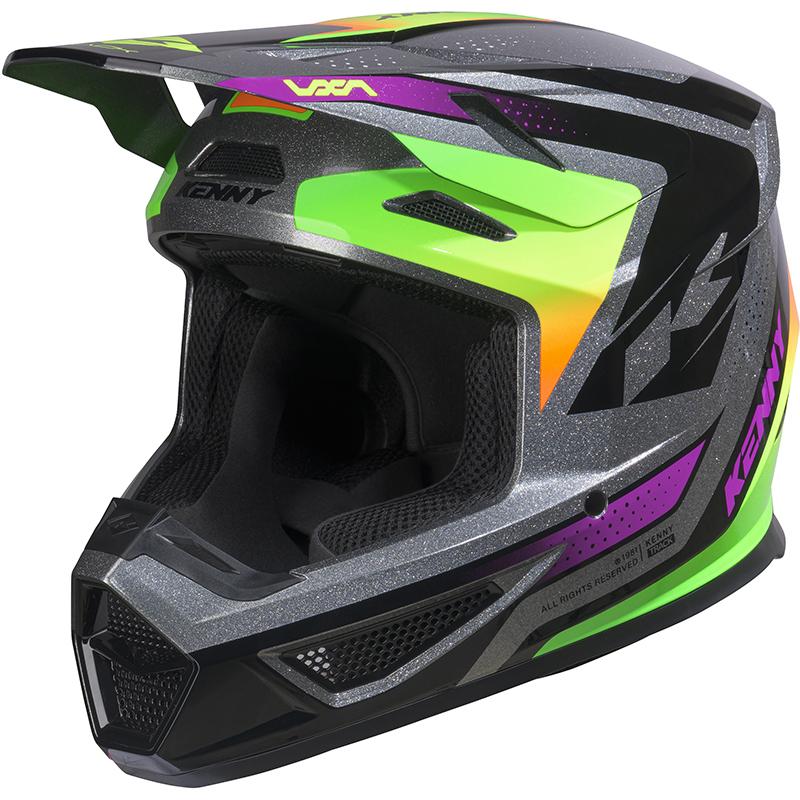Casque Cross Track Graphic + KENNY