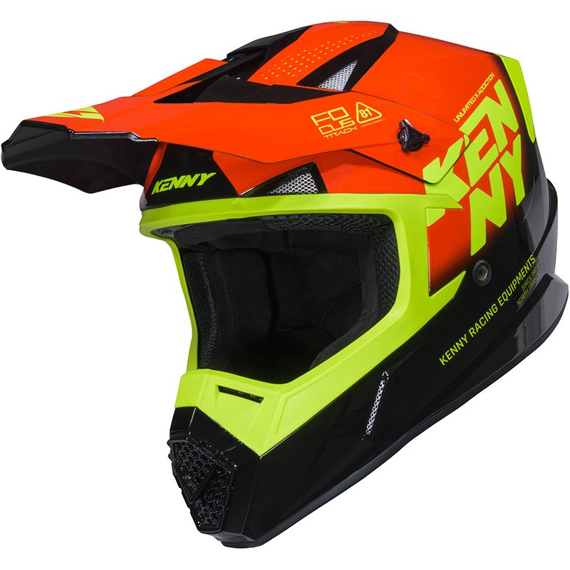 Casque cross TRACK GRAPHIC FOCUS KENNY