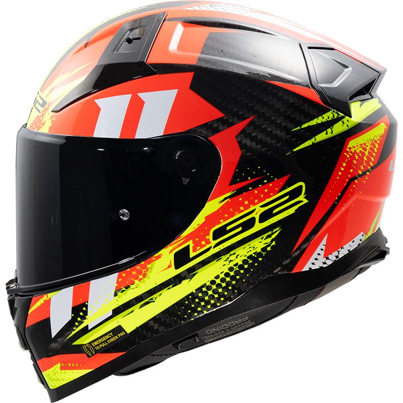 Casque FF811 VECTOR II CARBON TANTIC LS2