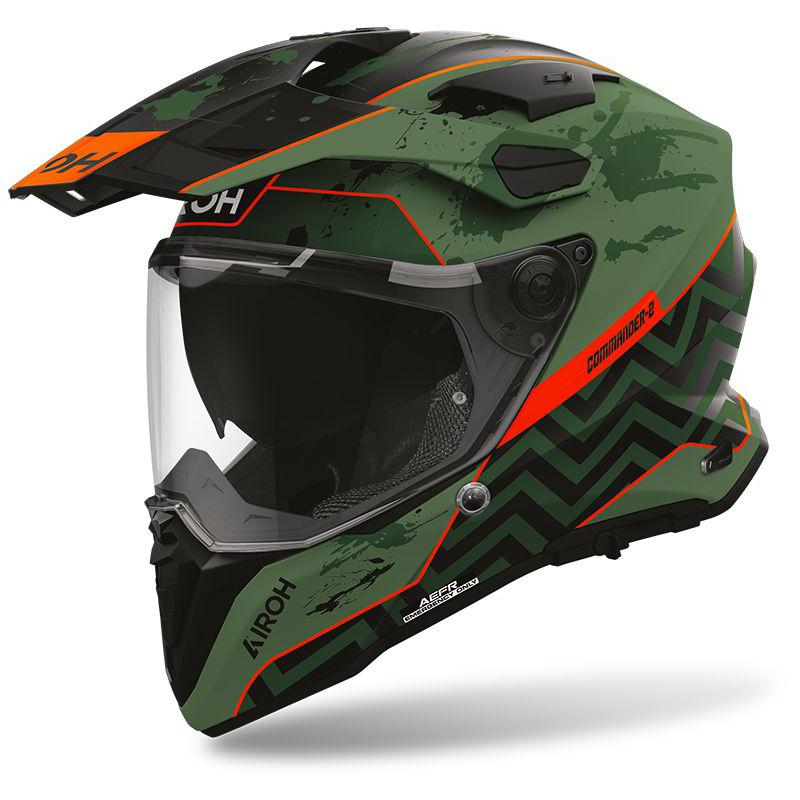 Casque Crossover Commander 2 Plug Matt AIROH