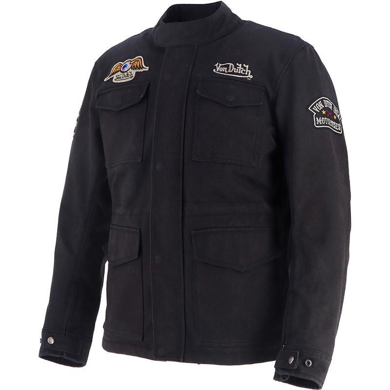 Blouson WARRIOR COTON CANVA VON DUTCH HELSTONS