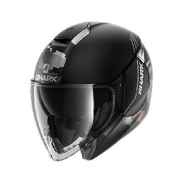 Casque CITYCRUISER GENOM Mat SHARK