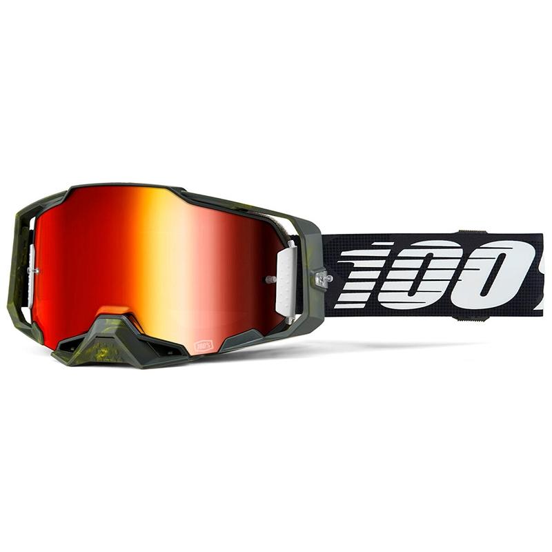 Masque cross ARMEGA Soledad - Ecran Mirror Rouge 100