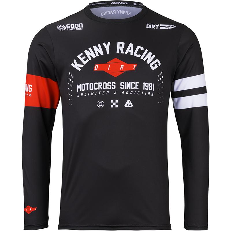 Maillot cross TRACK DIRT BLACK