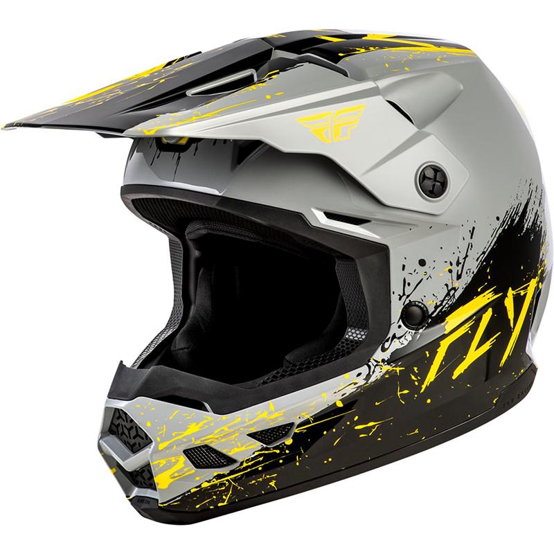 Casque cross YOUTH KINETIC DRIP FLY
