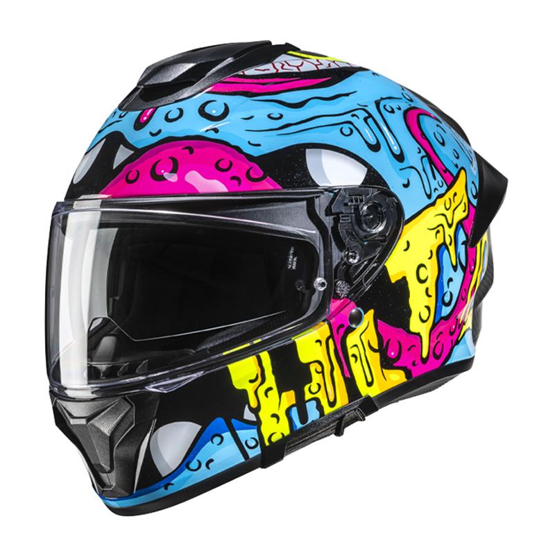 Casque C71 Squeeze Mc28 HJC