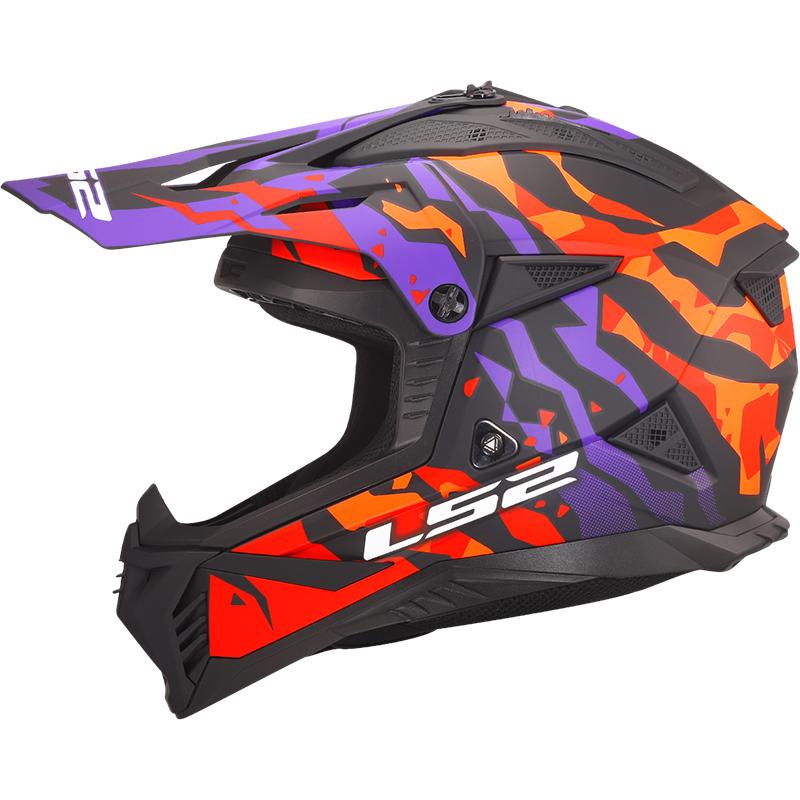 Casque cross MX708 FAST II GROTESK LS2