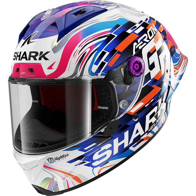 Casque AERON GP Replica Zarco GP de France SHARK