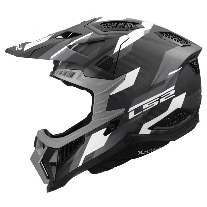 Casque cross MX703 X-FORCE CARBONE PHANTOM LS2
