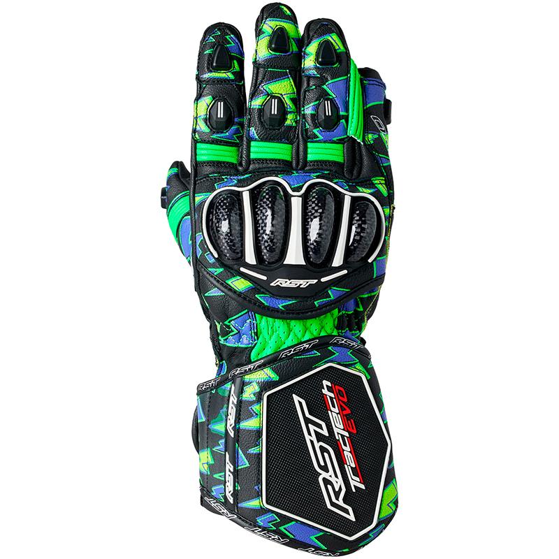 3 Gloves Gants De Moto RST Tractech Evo 4 - Yellow/Black, Taille M Short Gloves Review