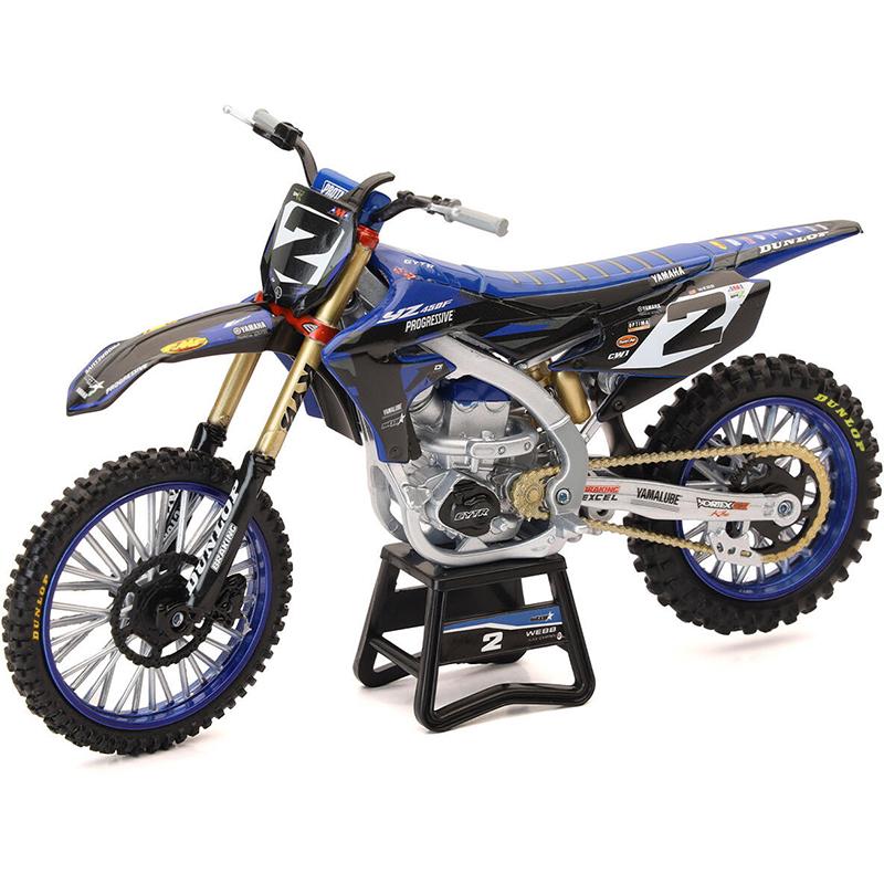 Réplique Moto Yamaha 450 YZF C. WEBB - Echelle 1/12°