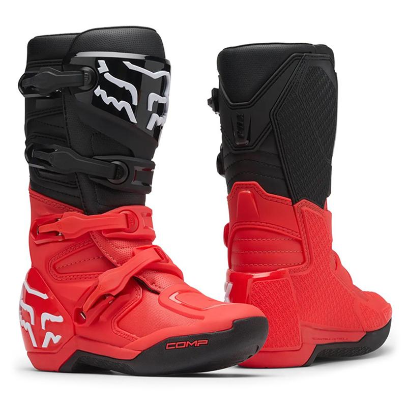 Bottes Cross Comp Youth FOX