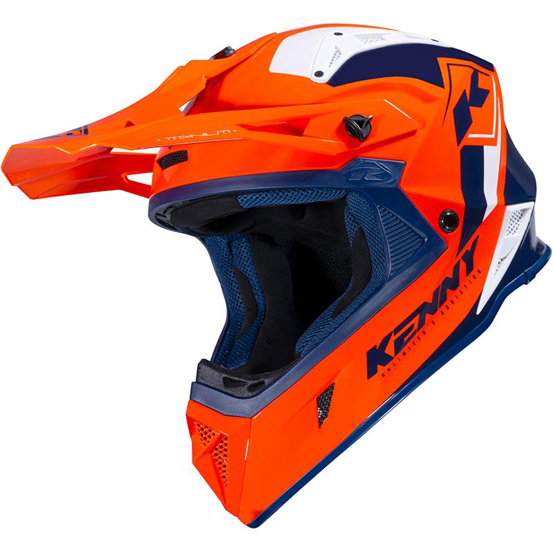Casque cross TITANIUM GRAPHIC KENNY