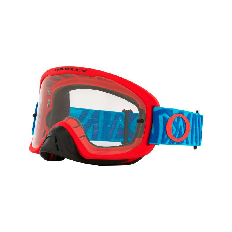 Masque Cross 100% 2 Couches - Taille Unique Mixte | Verre Antibuée Et Élastique Silicone | Pour Motocross