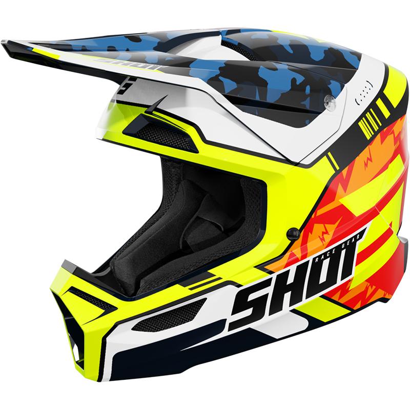 Casque cross FURIOUS FLASH