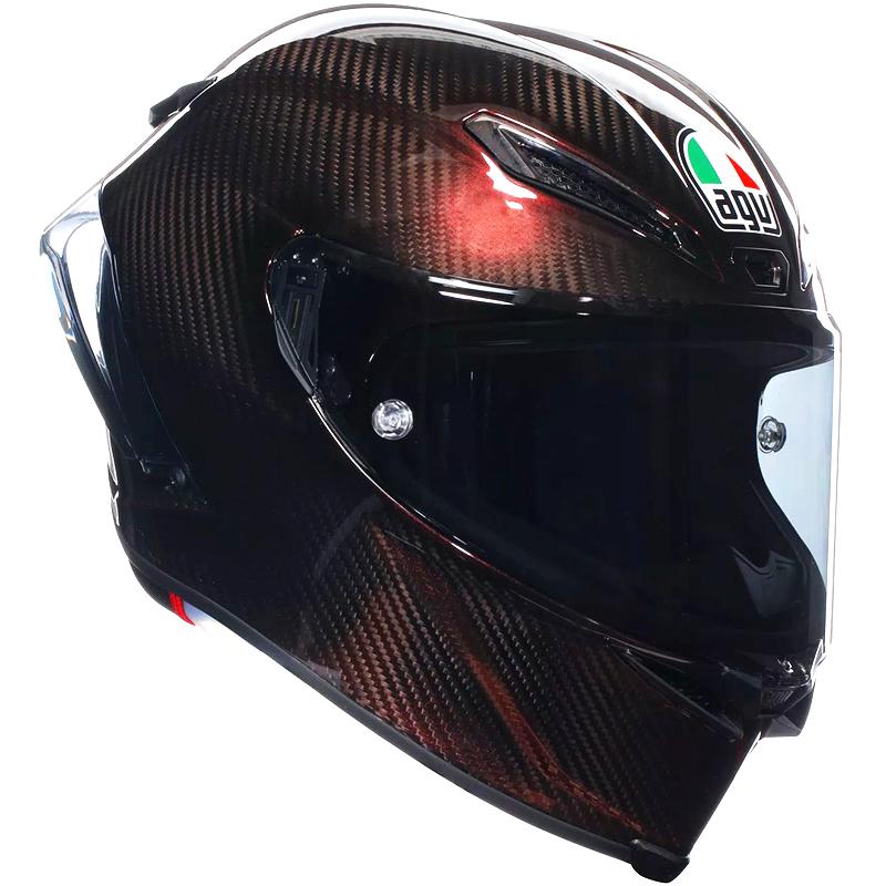 Casque Pista Gp Rr Mono Red Carbon AGV