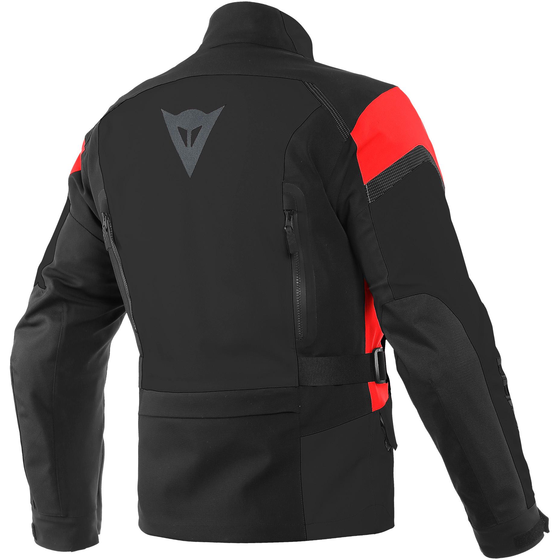 Veste TONALE D-DRY?� DAINESE Noir/rouge - MAXXESS.FR, Veste moto