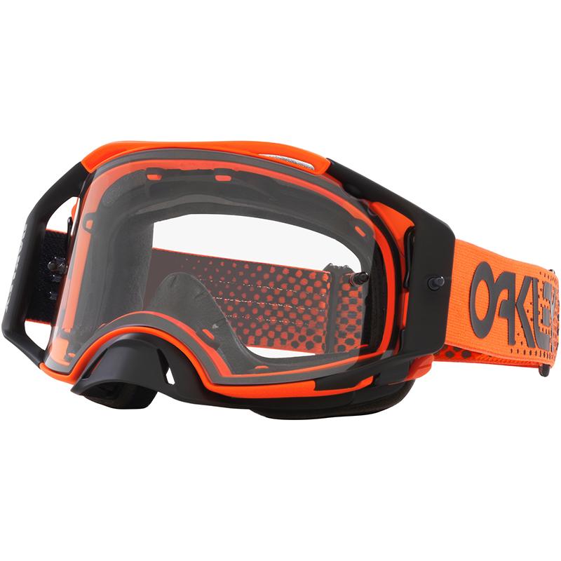 Masque cross AIRBRAKE MX MOTO ORANGE CLEAR OAKLEY