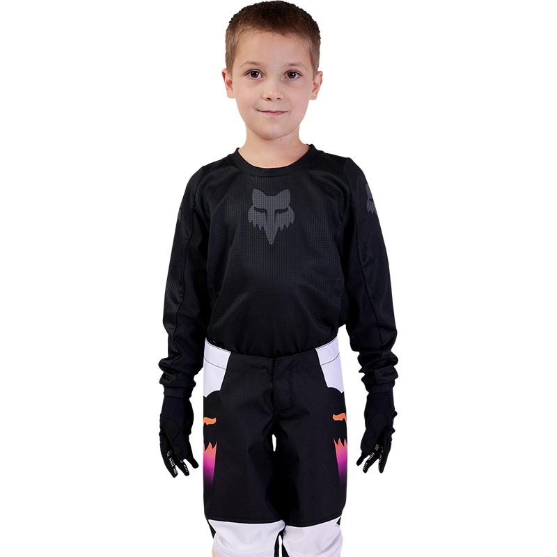 Maillot cross KIDS BLACKOUT FOX