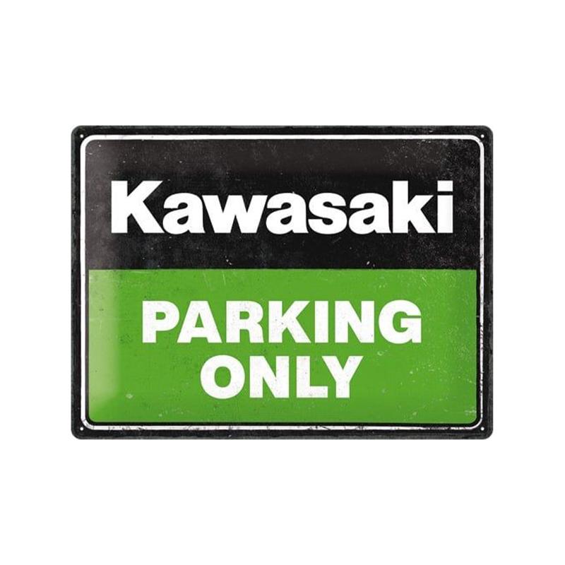 PANNEAU KAWASAKI PARKING ONLY