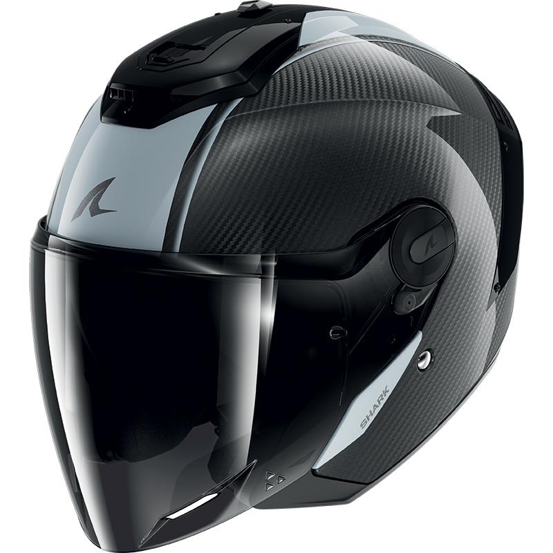 Casque RS JET CARBON BLANK SHARK