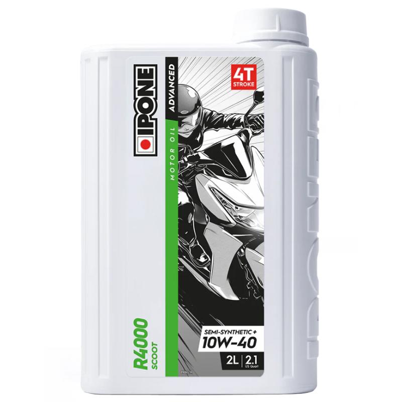 Huile 4T R4000 Scoot 10W40 2L IPONE
