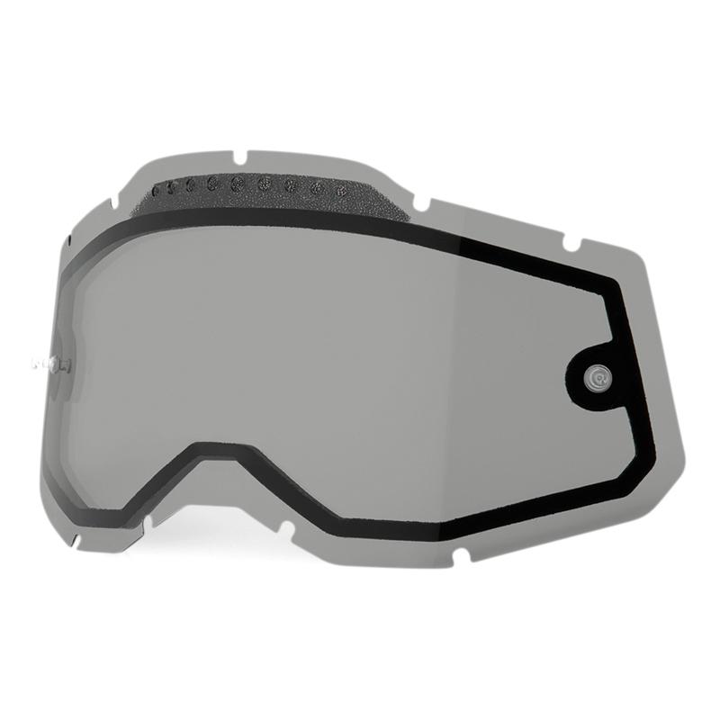 Ecran de masque Accuri2/Strata2/Racecraft2 double ventilé fumé 100