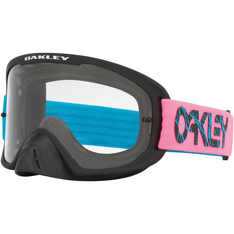Masque cross O FRAME 2.0 PRO MX - 2 STROKE BLUE PINK OAKLEY