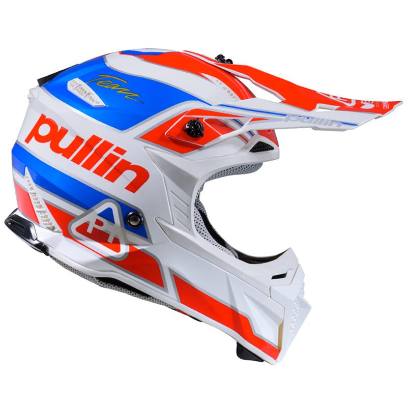 Casque cross GRAPHIC + TEAM RED BLUE PULL-IN 2
