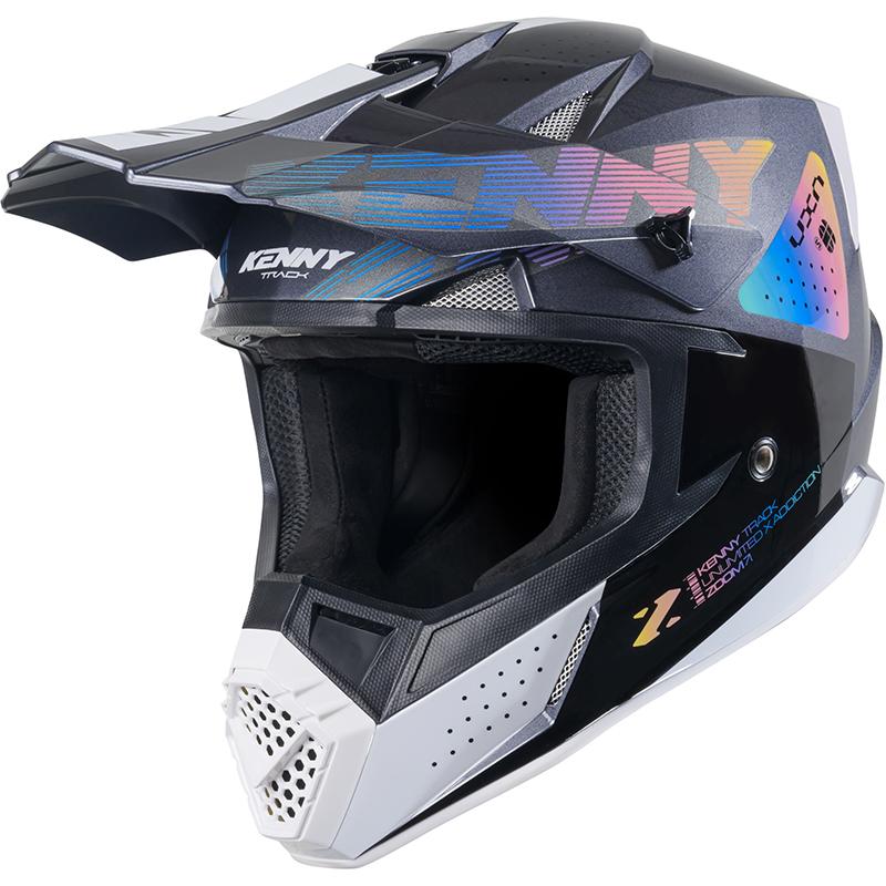 Casque cross TRACK GRAPHIC ZOOM BLACK