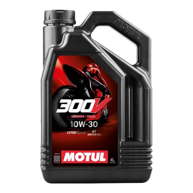 Huile 4T 300V ROAD RACING 10W30 4L MOTUL