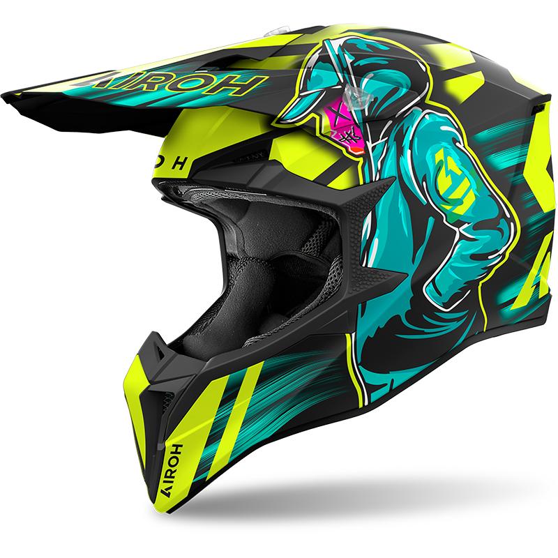 Casque cross WRAAAP CYBER AIROH